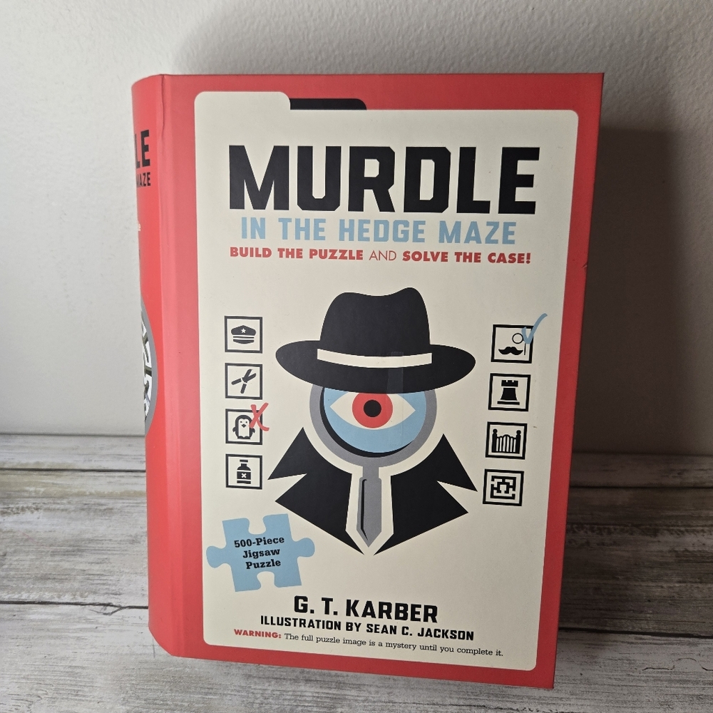 Murdle In The Hedge Maze